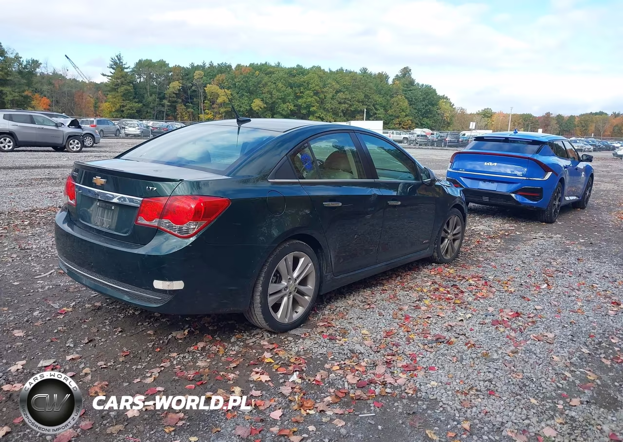 2014 Chevrolet Cruze Ltz VIN:1G1PG5SB3E7169166 - 4