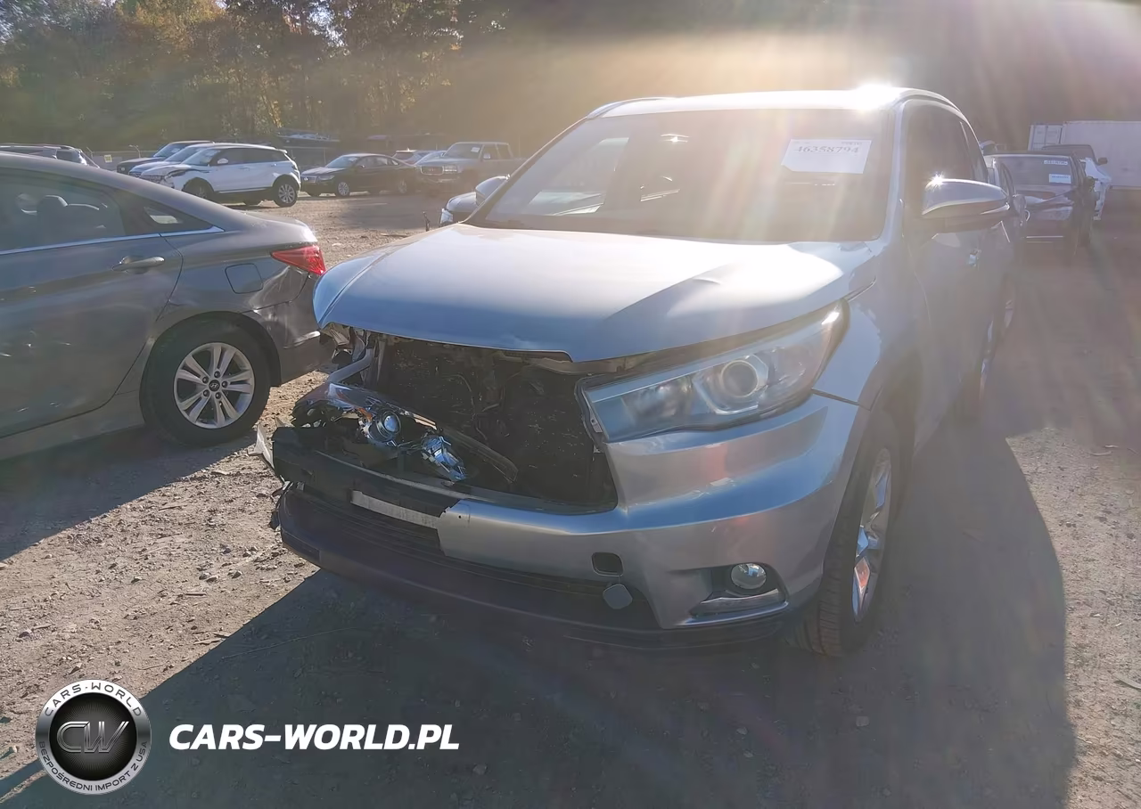 2014 Toyota Highlander Limited V6 VIN:5TDDKRFH7ES012860 - 2