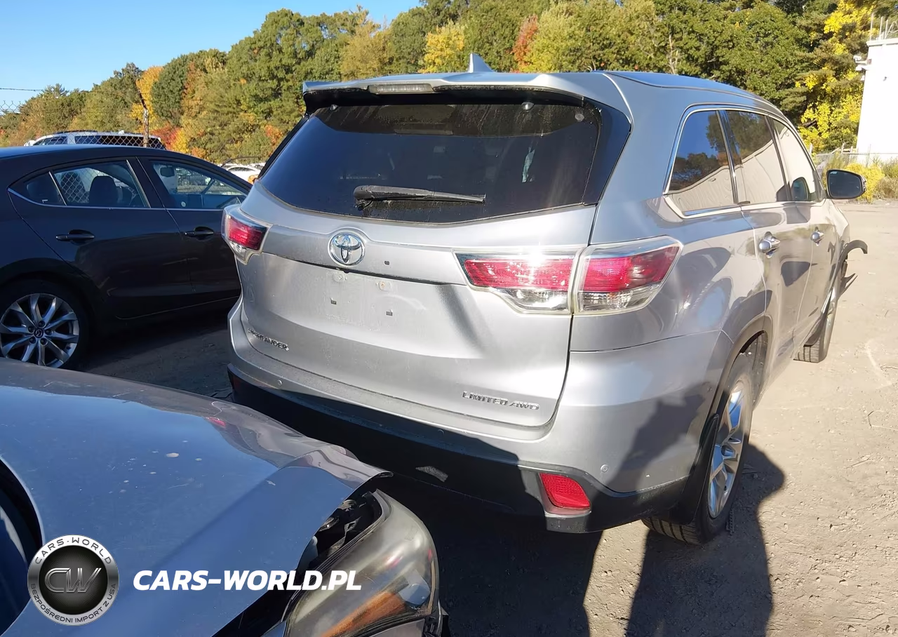 2014 Toyota Highlander Limited V6 VIN:5TDDKRFH7ES012860 - 4