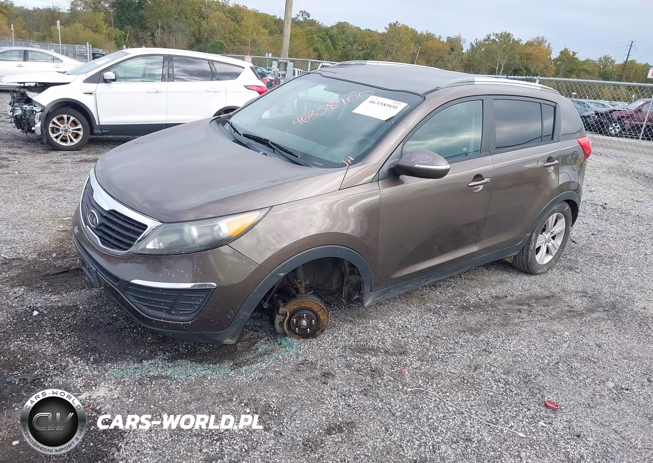 2012 Kia Sportage Lx VIN:KNDPB3A21C7285068 - 2