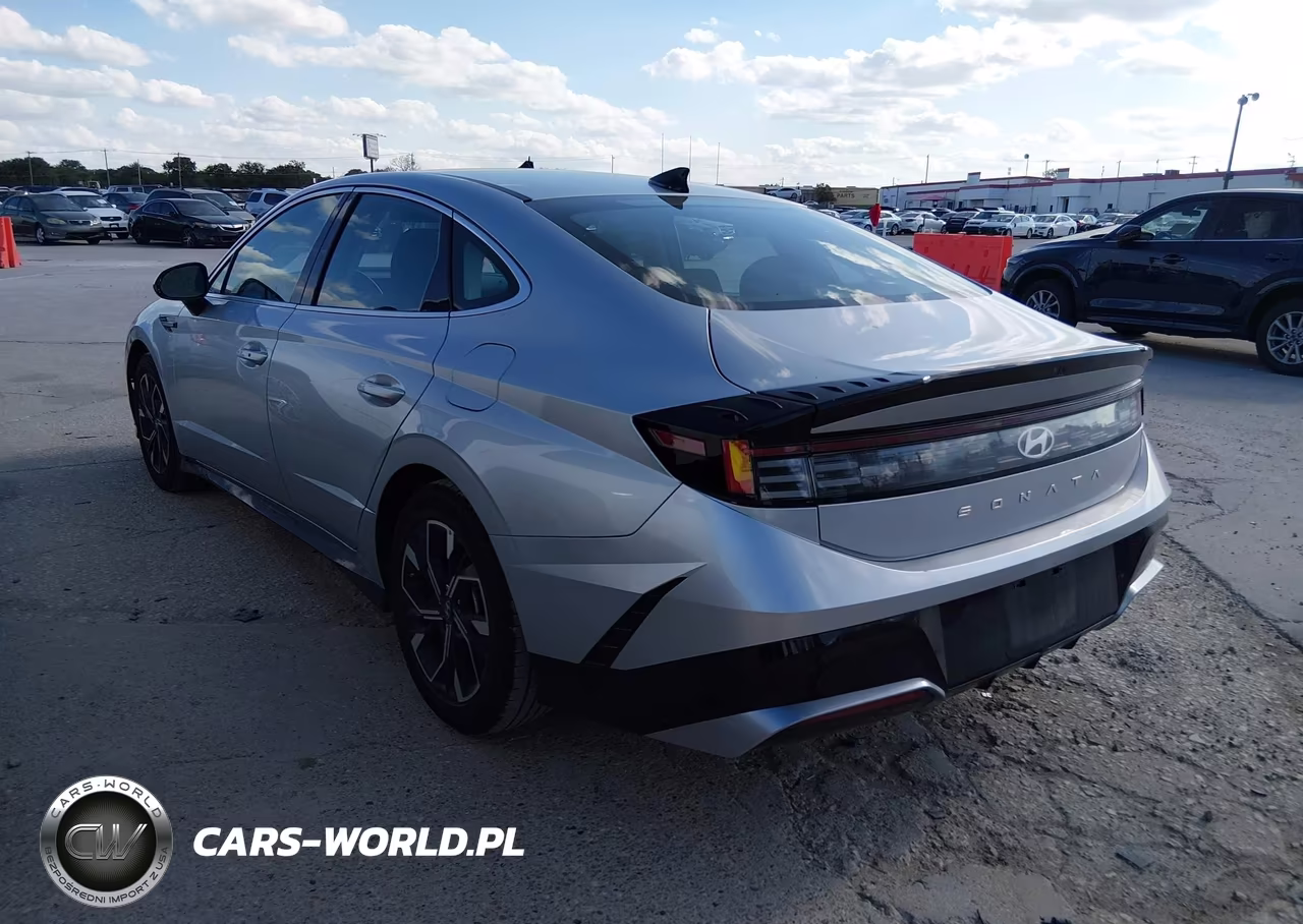 2025 Hyundai Sonata Sel VIN:KMHL64JA2SA478522 - 3