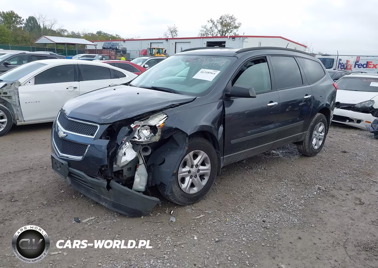2012 Chevrolet Traverse Ls VIN:1GNKRFED4CJ375117 - 2