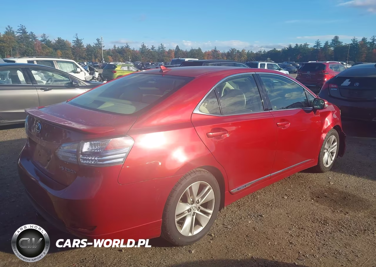 2010 Lexus Hs 250H VIN:JTHBB1BA5A2036348 - 4