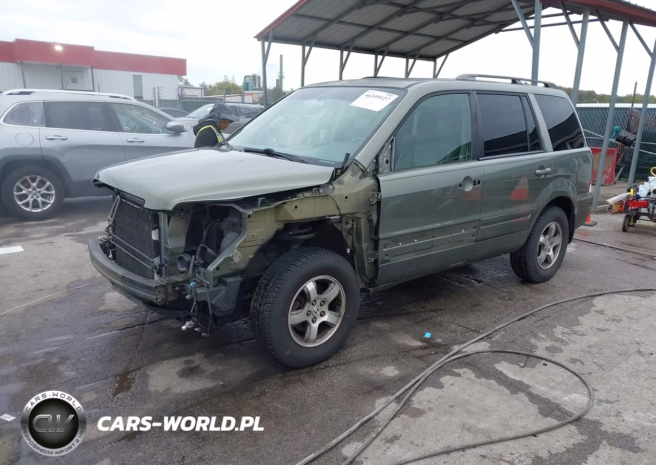 2008 Honda Pilot Ex-L VIN:5FNYF18778B004861 - 2