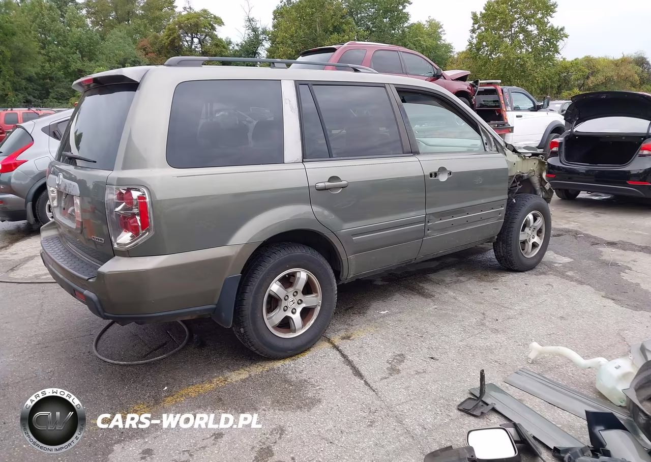 2008 Honda Pilot Ex-L VIN:5FNYF18778B004861 - 4