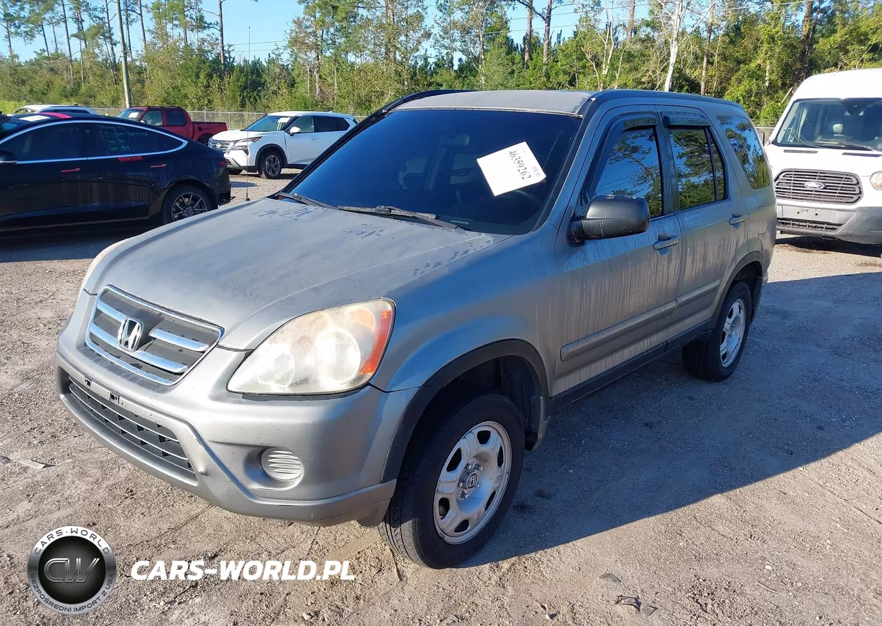 2005 Honda Cr-V Lx VIN:JHLRD68545C011980 - 2