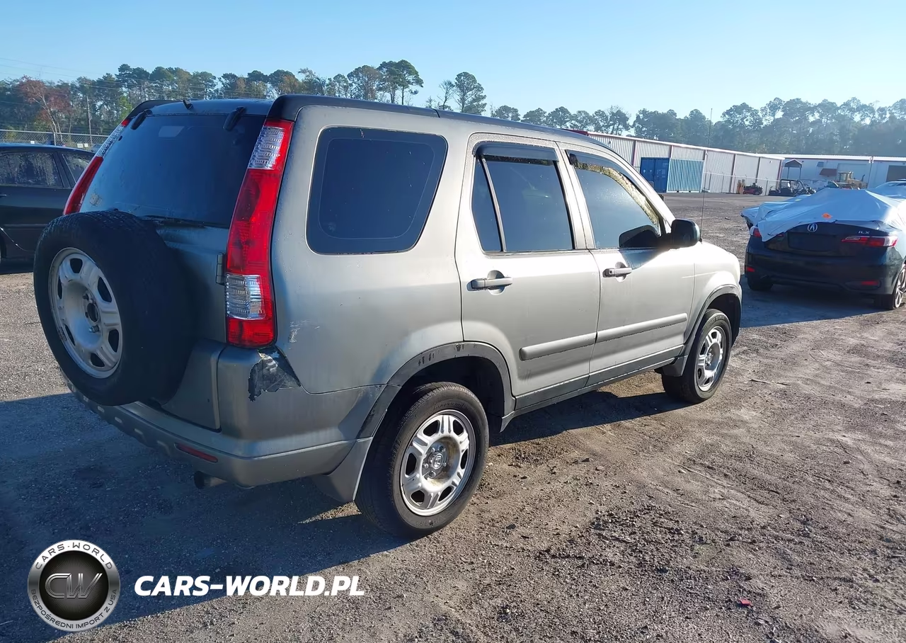2005 Honda Cr-V Lx VIN:JHLRD68545C011980 - 4