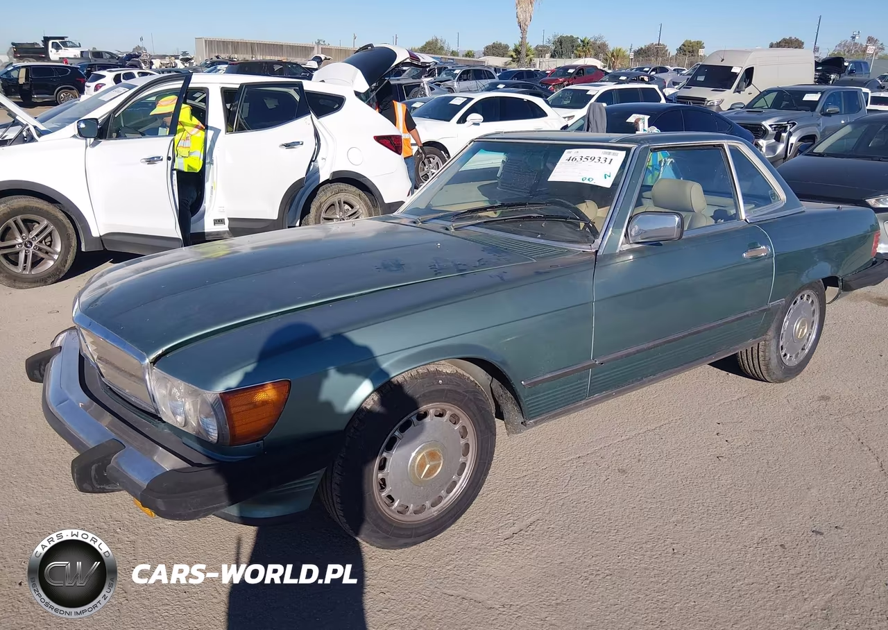 1987 Mercedes-Benz 560 Sl VIN:WDBBA48D3HA058788 - 2