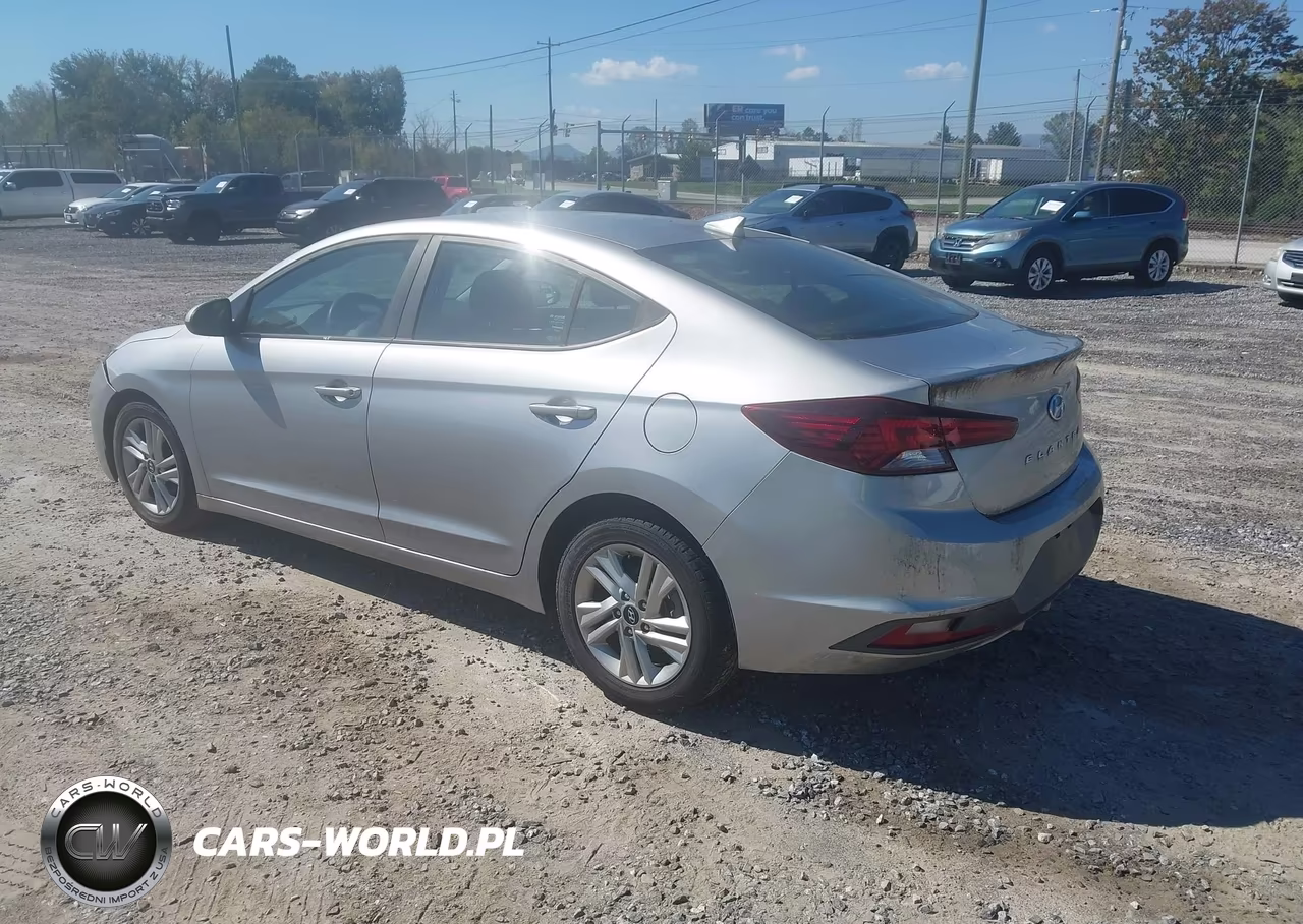 2020 Hyundai Elantra Sel VIN:5NPD84LF7LH551549 - 3
