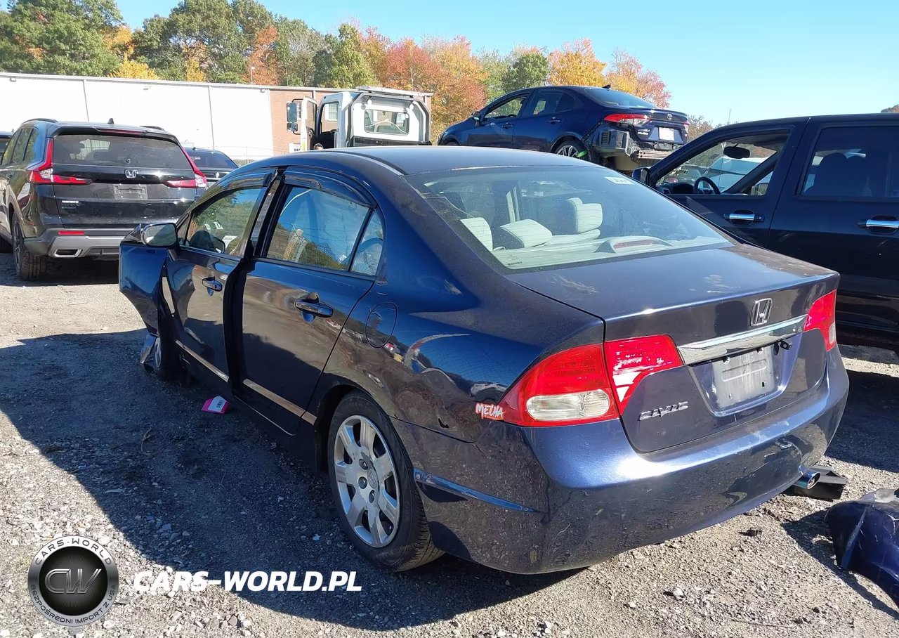 2009 Honda Civic Lx VIN:2HGFA16599H544491 - 3