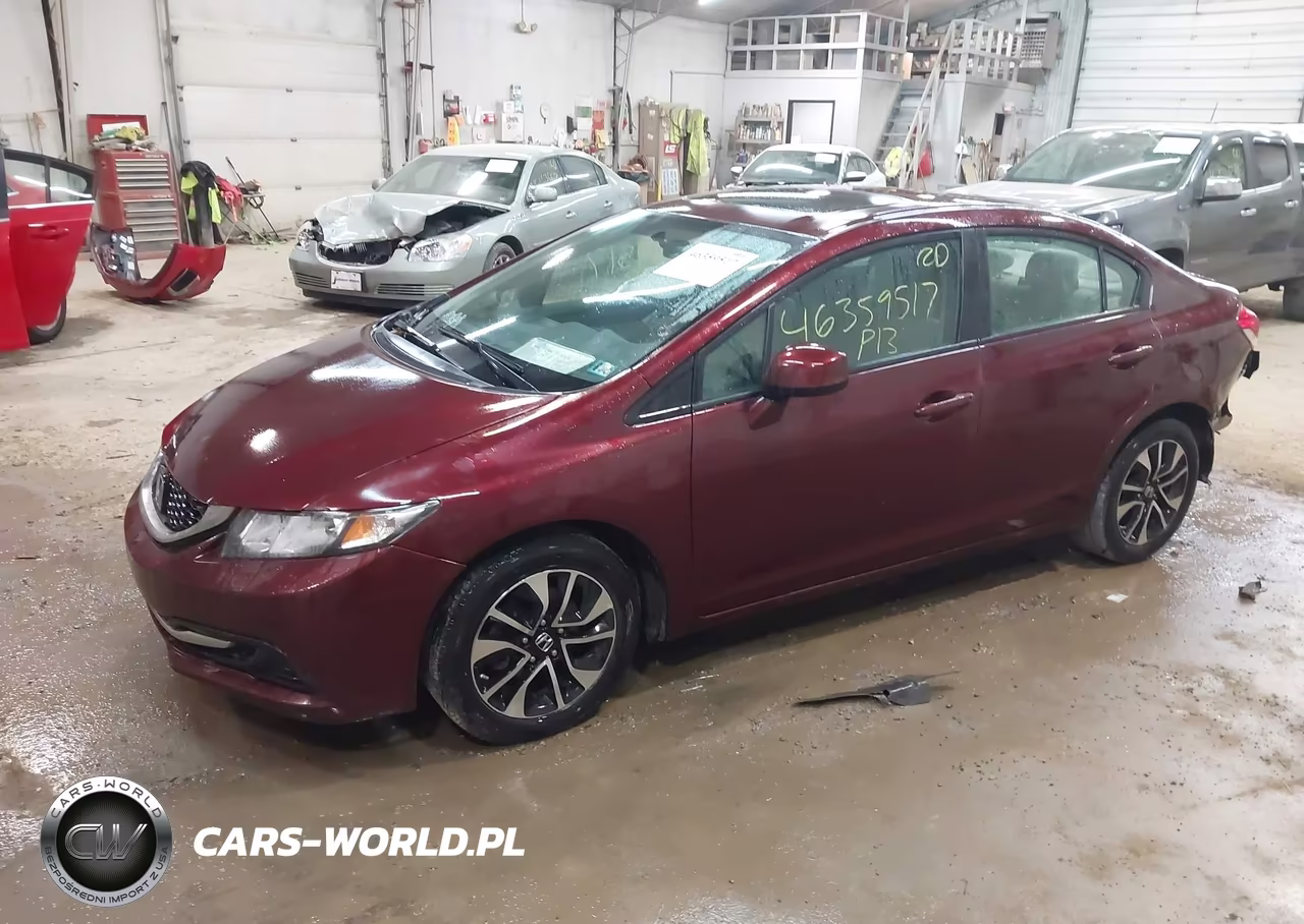 2013 Honda Civic Ex VIN:19XFB2F80DE233449 - 2