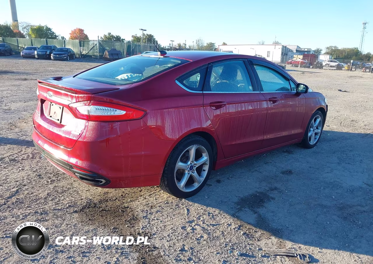 2016 Ford Fusion Se VIN:3FA6P0H96GR162708 - 4