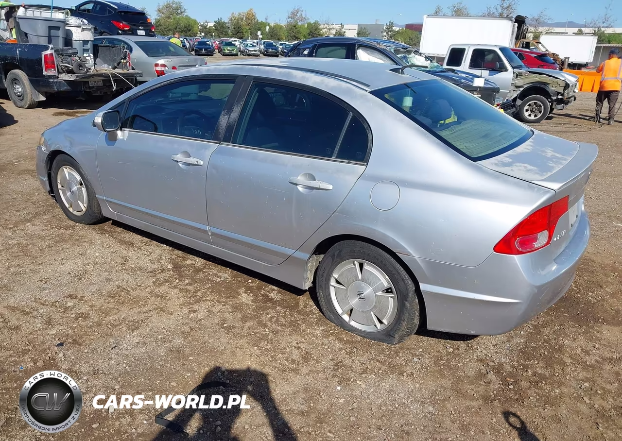 2007 Honda Civic Hybrid VIN:JHMFA36237S002050 - 3