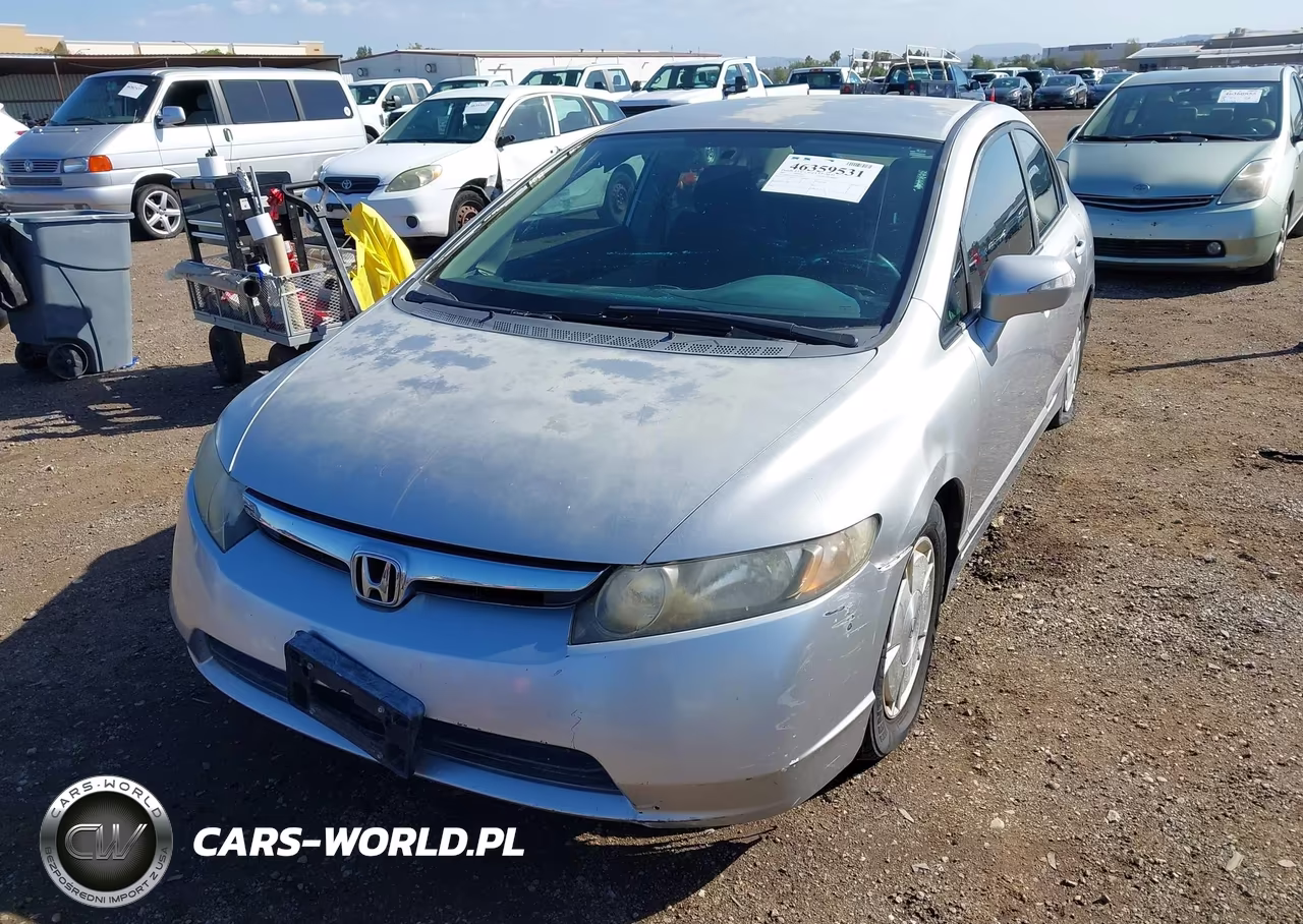 2007 Honda Civic Hybrid VIN:JHMFA36237S002050 - 6