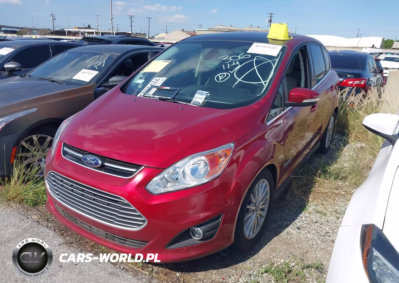 2013 Ford C-Max Hybrid Sel VIN:1FADP5BU2DL534007 - 2