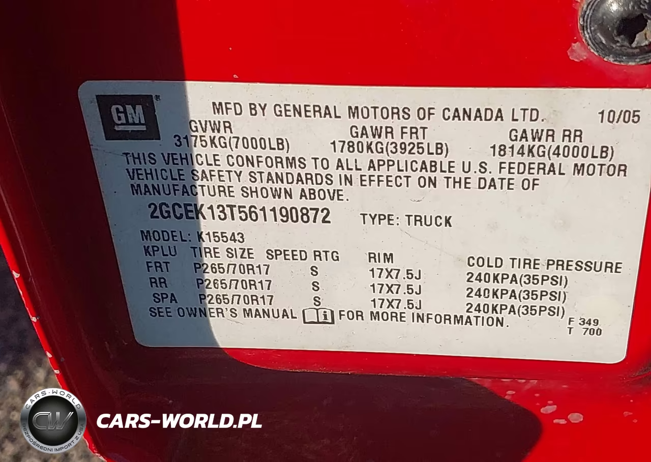2006 Chevrolet Silverado 1500 Lt1 VIN:2GCEK13T561190872 - 9