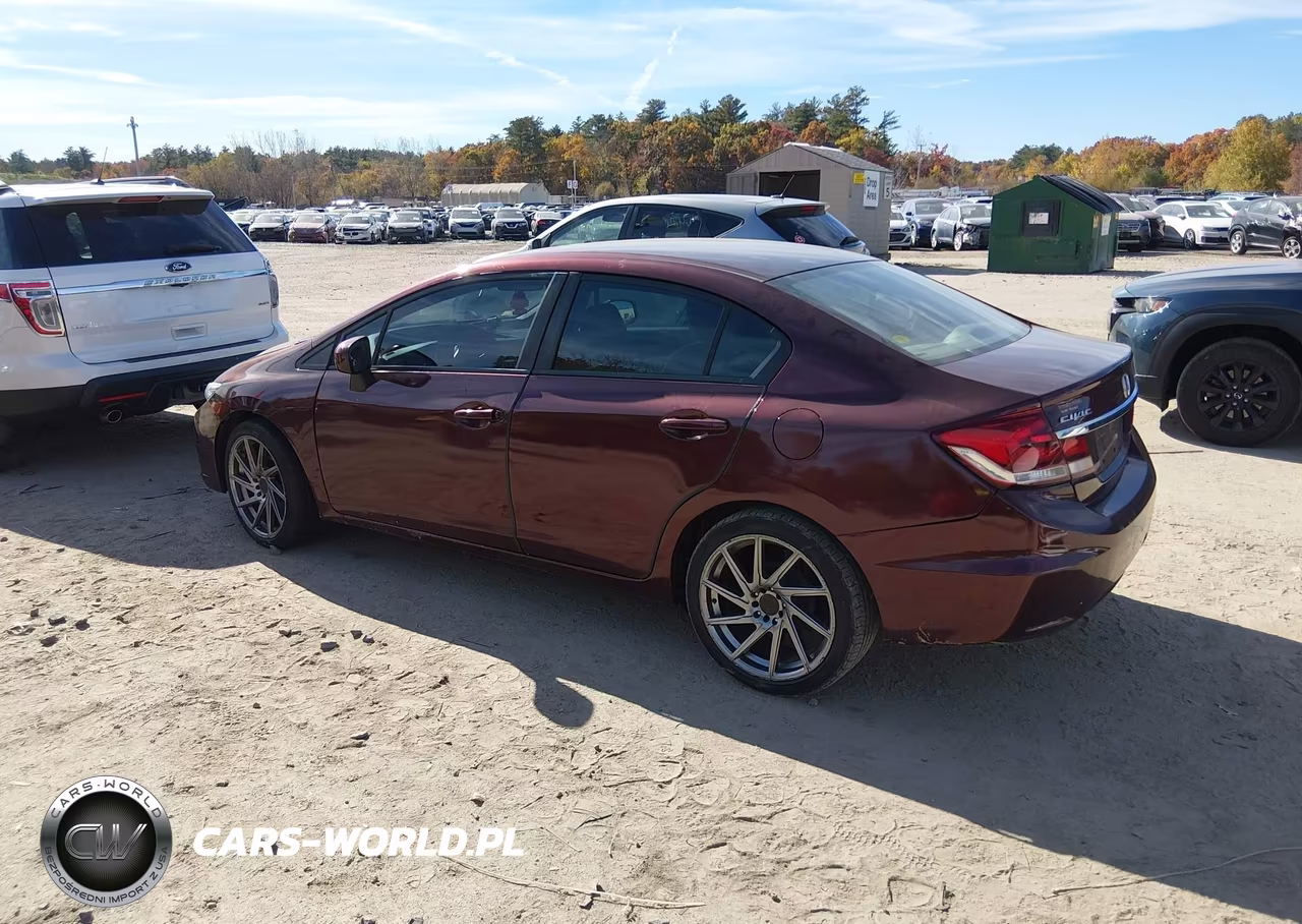 2013 Honda Civic Lx VIN:2HGFB2F55DH555595 - 3