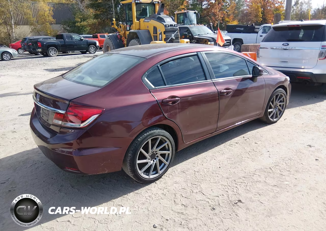 2013 Honda Civic Lx VIN:2HGFB2F55DH555595 - 4