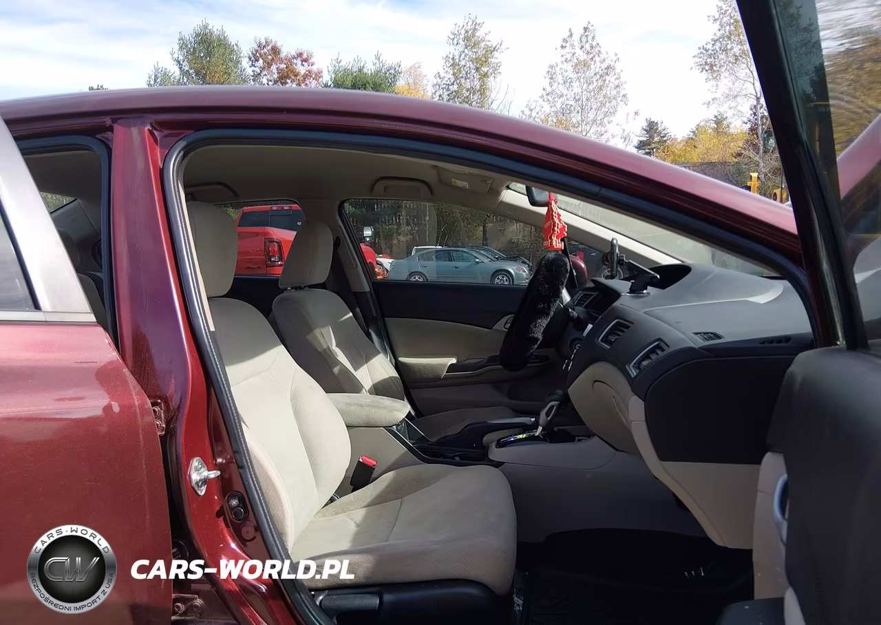 2013 Honda Civic Lx VIN:2HGFB2F55DH555595 - 5
