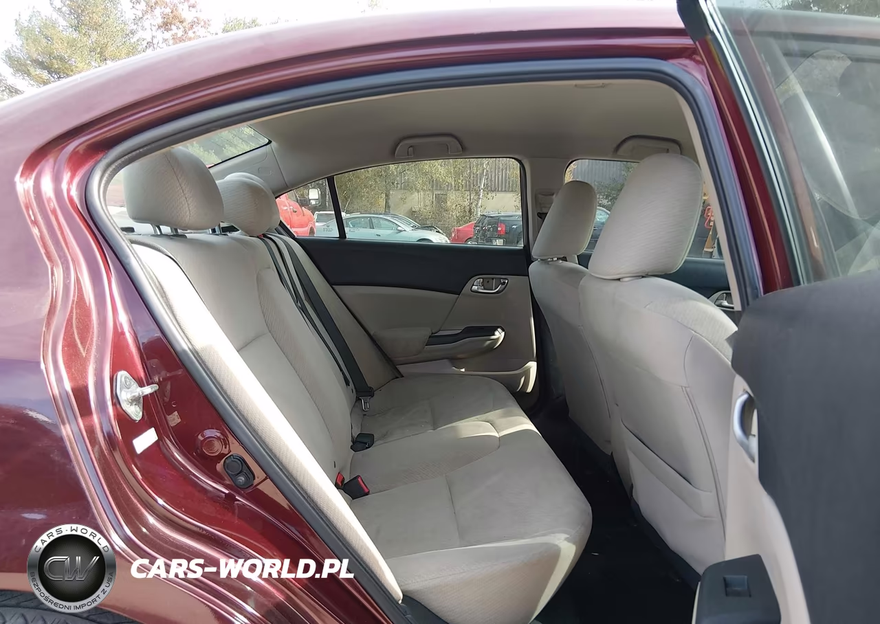 2013 Honda Civic Lx VIN:2HGFB2F55DH555595 - 8