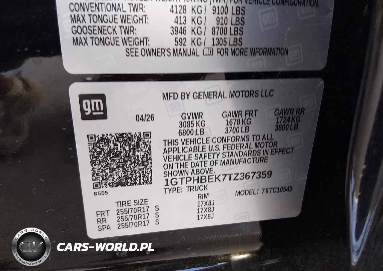 2026 GMC Sierra 1500 , Short Bed, Sle, Rwd VIN:1GTPHBEK7TZ367359 - 10