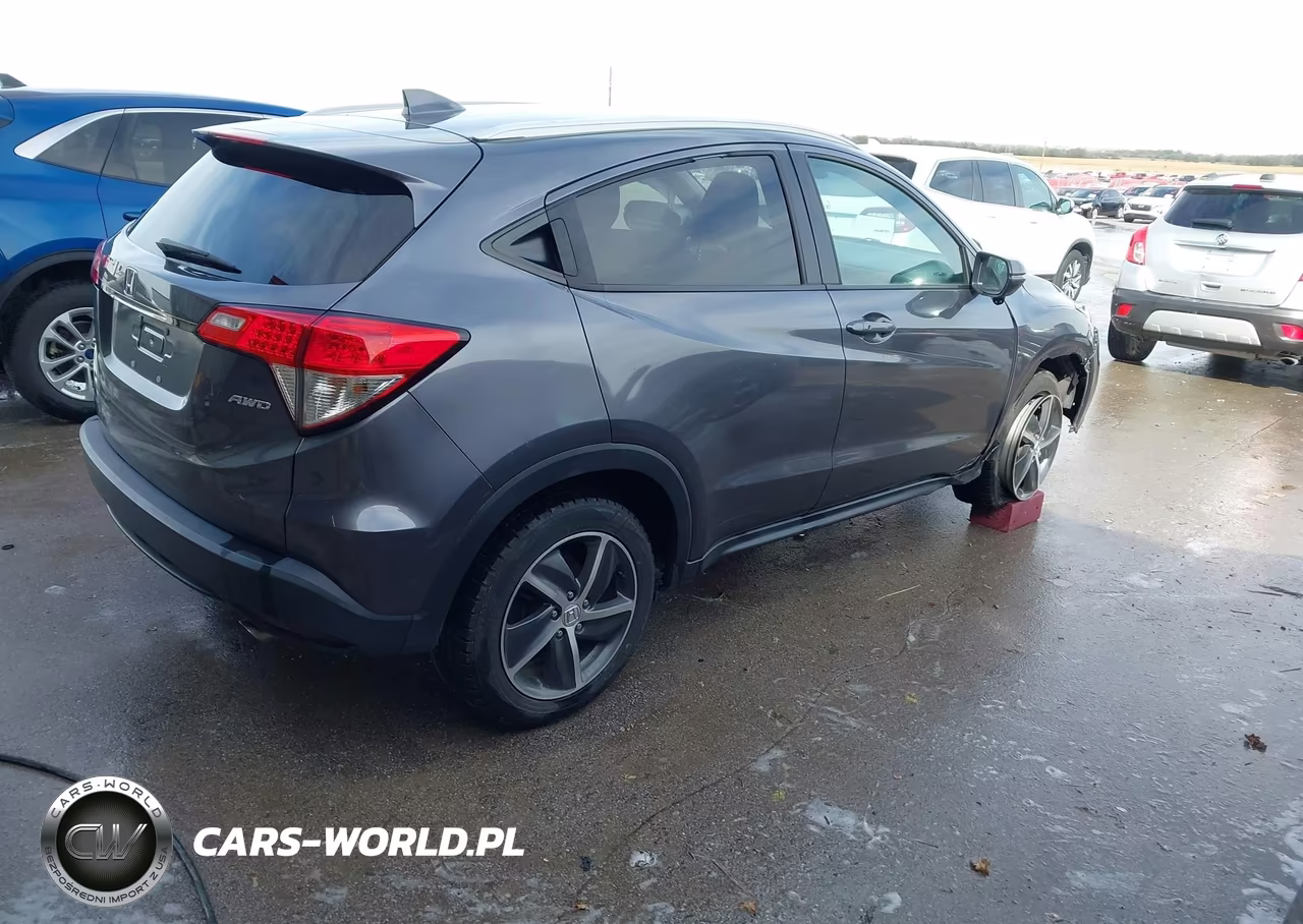 2021 Honda Hr-V Awd Ex VIN:3CZRU6H57MM745419 - 4