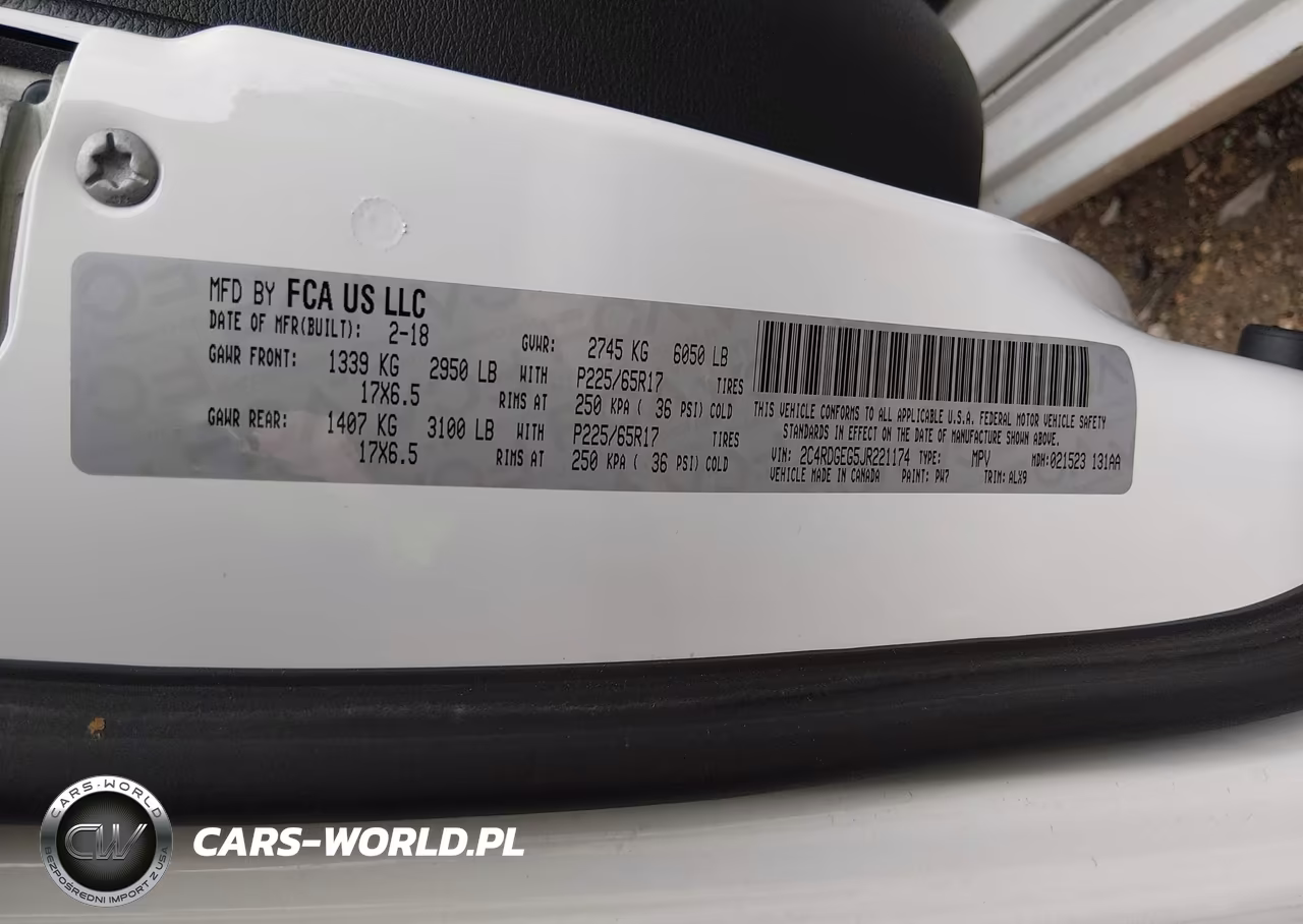 2018 Dodge Grand Caravan Gt VIN:2C4RDGEG5JR221174 - 9