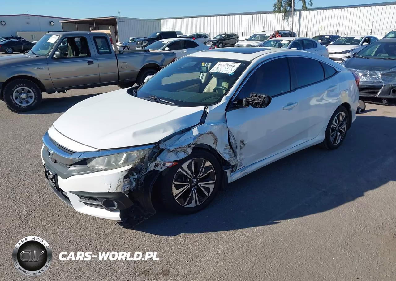 2016 Honda Civic Ex-L VIN:2HGFC1F7XGH654555 - 2