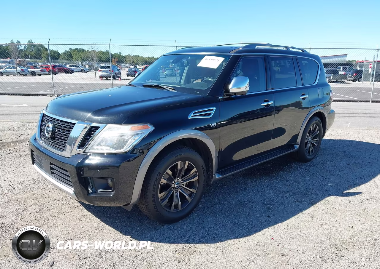 2017 Nissan Armada Platinum VIN:JN8AY2NF7H9301740 - 2