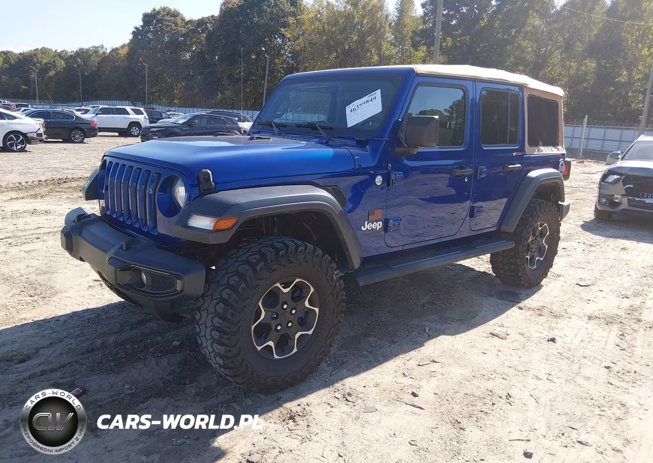 2019 Jeep Wrangler Unlimited Sport S 4X4 VIN:1C4HJXDG4KW627445 - 2