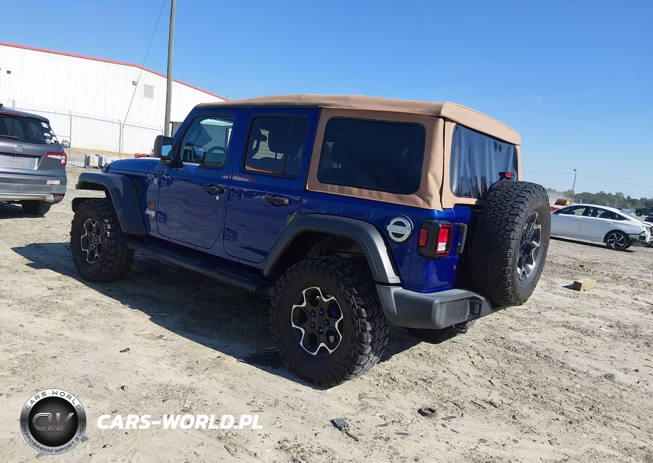 2019 Jeep Wrangler Unlimited Sport S 4X4 VIN:1C4HJXDG4KW627445 - 3
