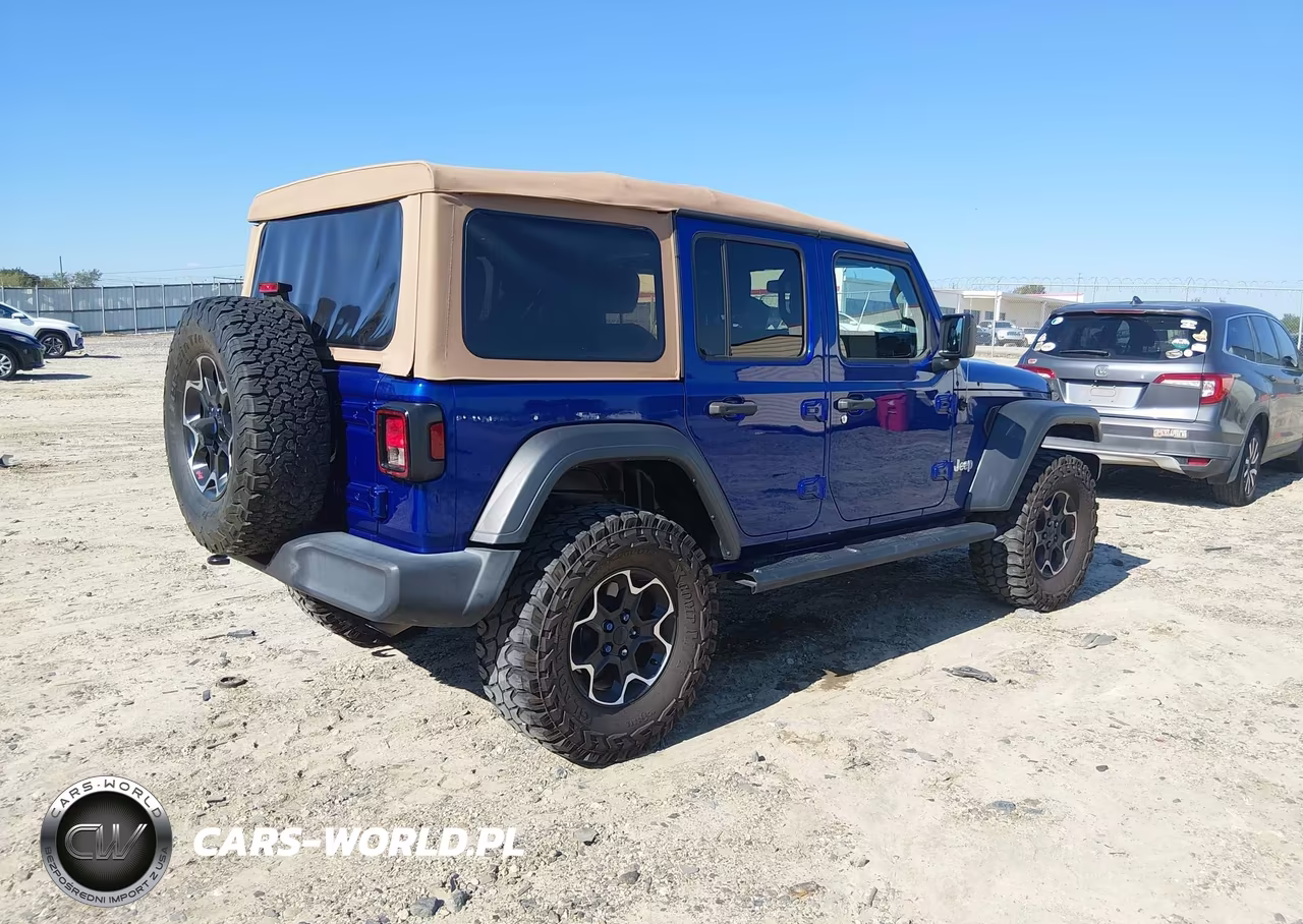 2019 Jeep Wrangler Unlimited Sport S 4X4 VIN:1C4HJXDG4KW627445 - 4