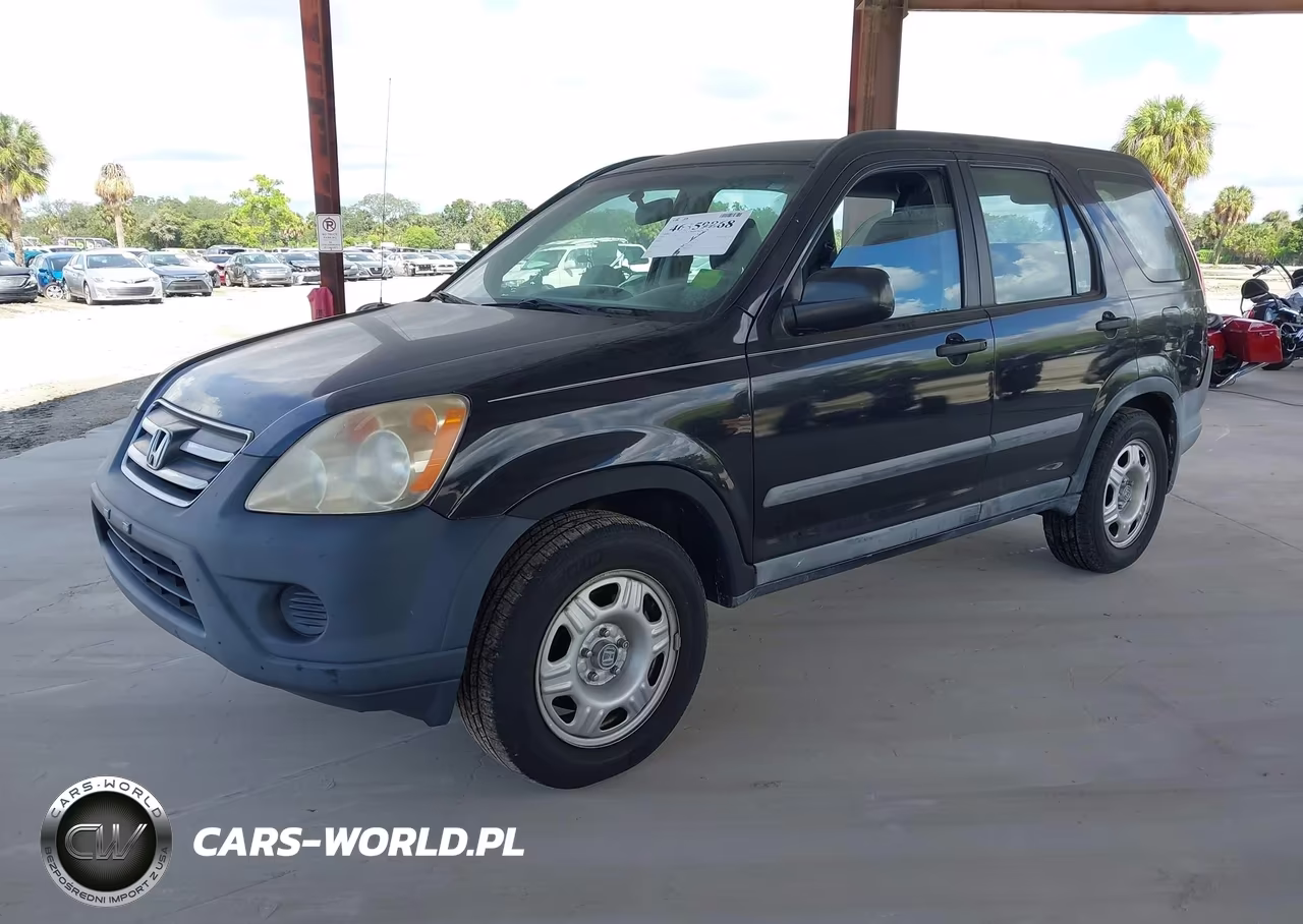2005 Honda Cr-V Lx VIN:SHSRD68505U309192 - 2