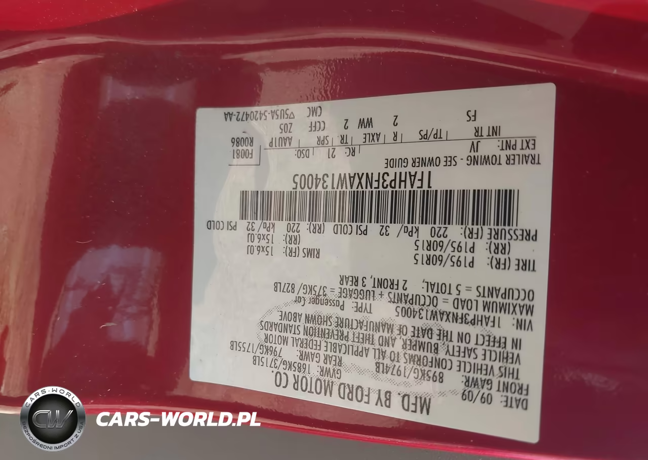 2010 Ford Focus Se VIN:1FAHP3FNXAW134005 - 9