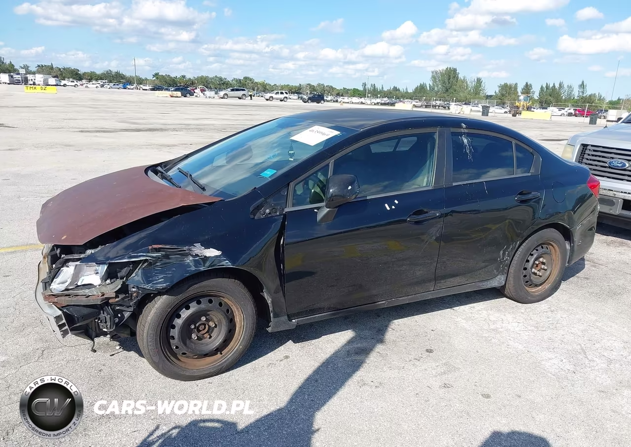 2012 Honda Civic Lx VIN:19XFB2F53CE024761 - 16