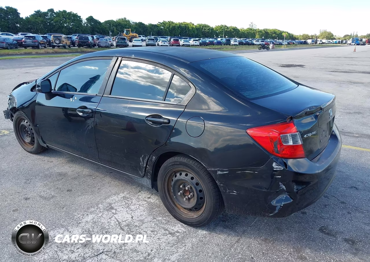2012 Honda Civic Lx VIN:19XFB2F53CE024761 - 3