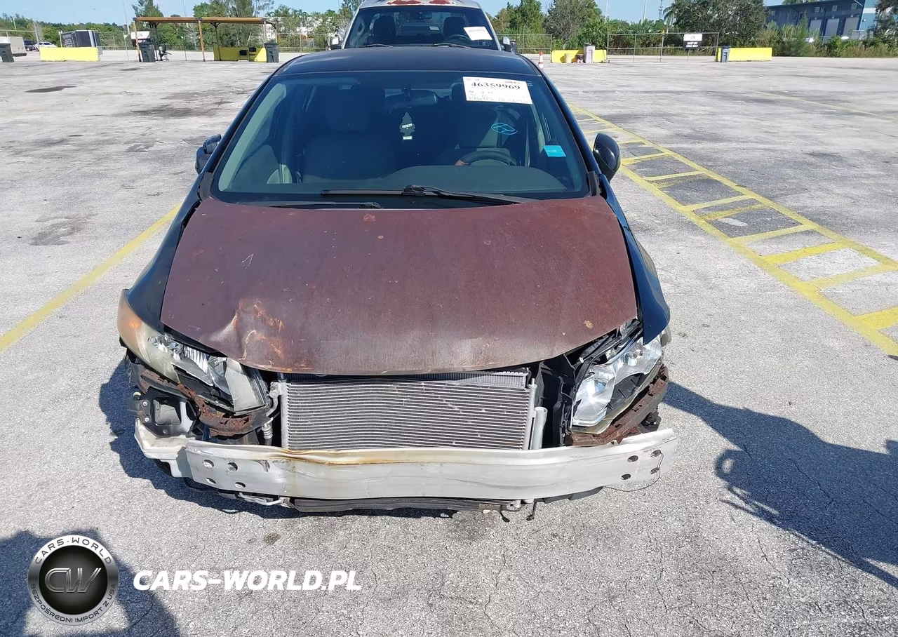 2012 Honda Civic Lx VIN:19XFB2F53CE024761 - 6