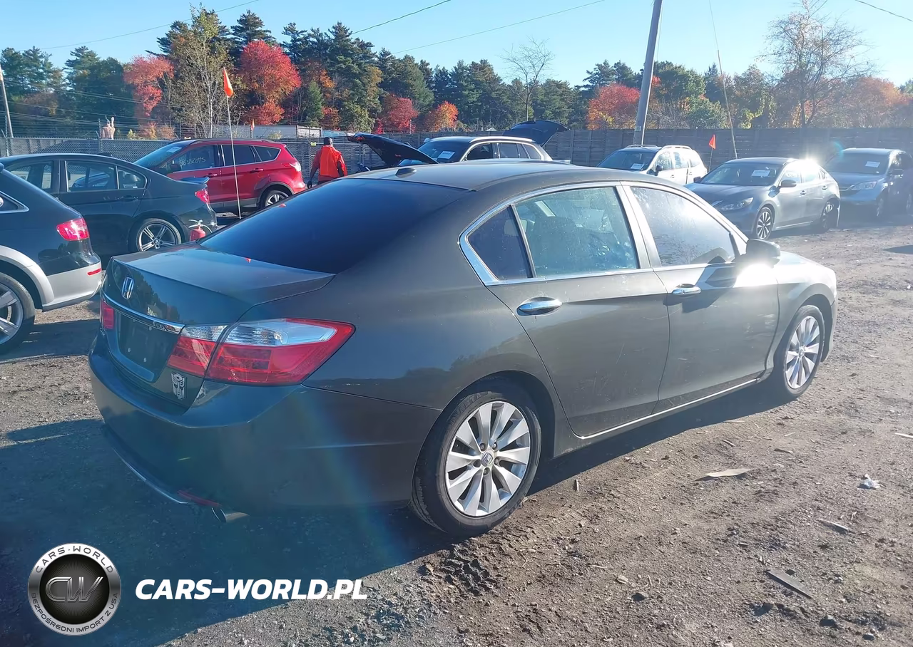 2013 Honda Accord Ex-L VIN:1HGCR2F81DA034378 - 4