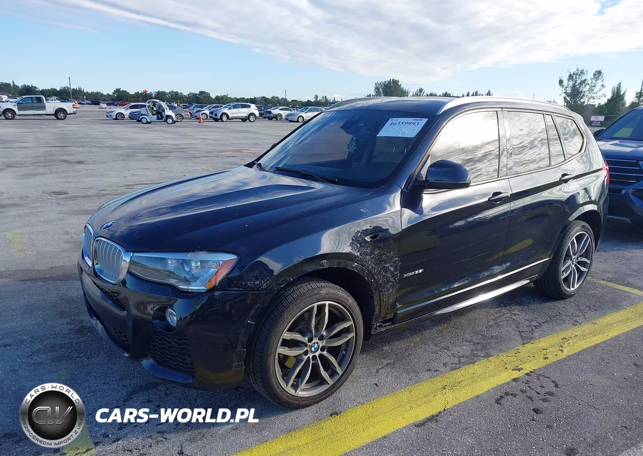 2015 BMW X3 xDrive35I VIN:5UXWX7C57F0K33712 - 2