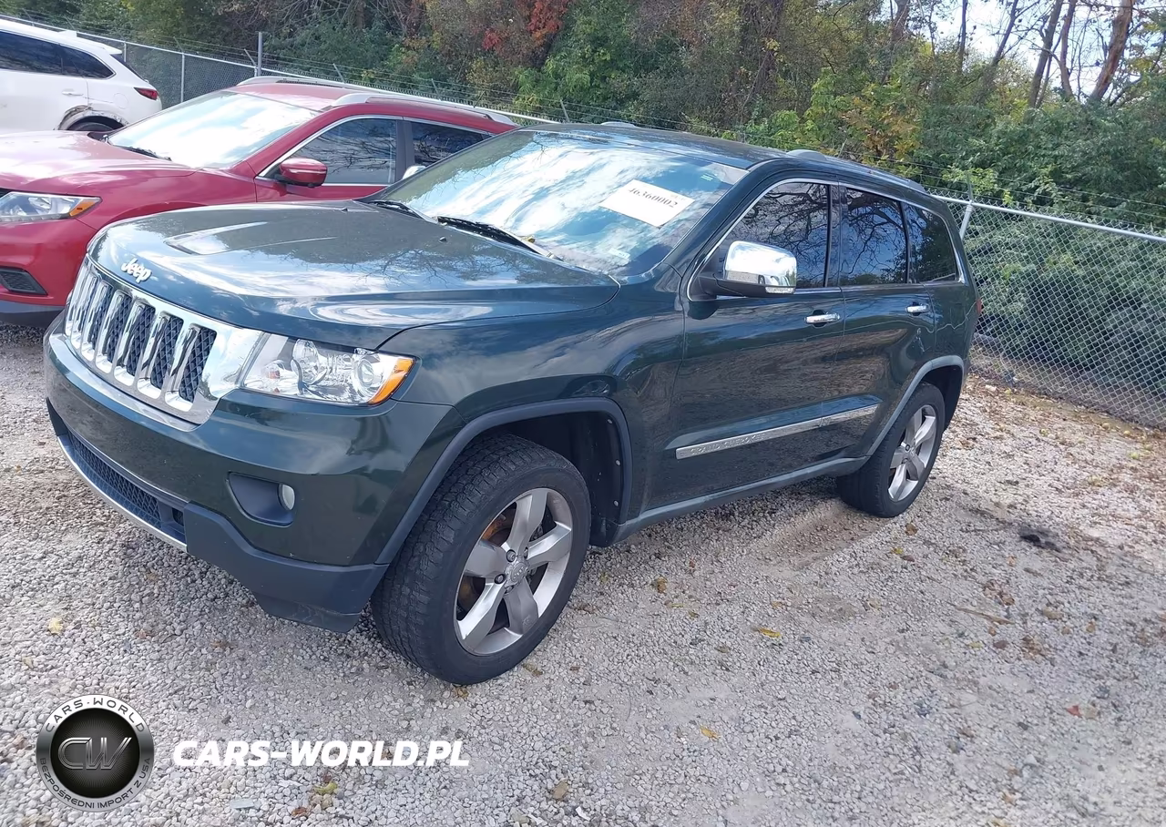 2011 Jeep Grand Cherokee Overland VIN:1J4RR6GTXBC606272 - 2