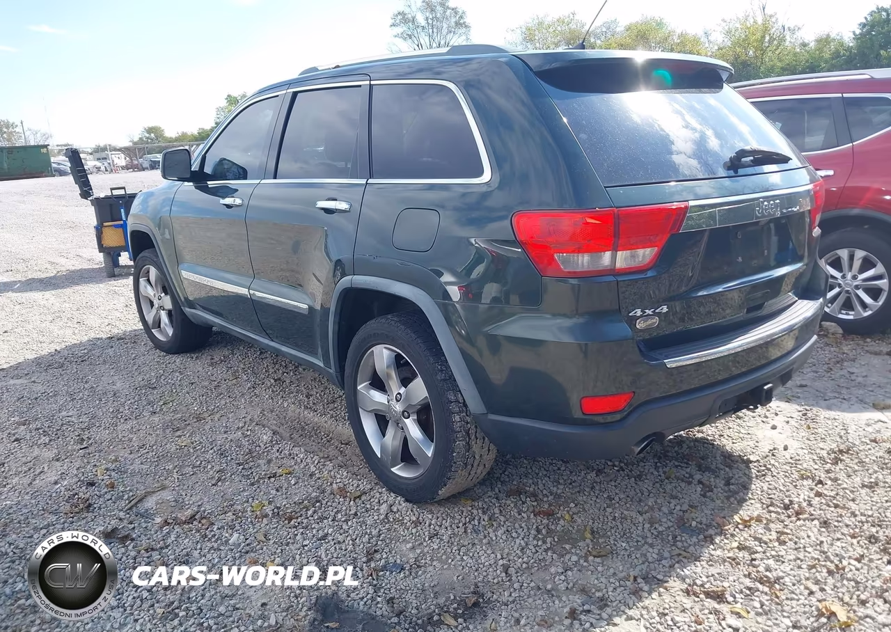 2011 Jeep Grand Cherokee Overland VIN:1J4RR6GTXBC606272 - 3