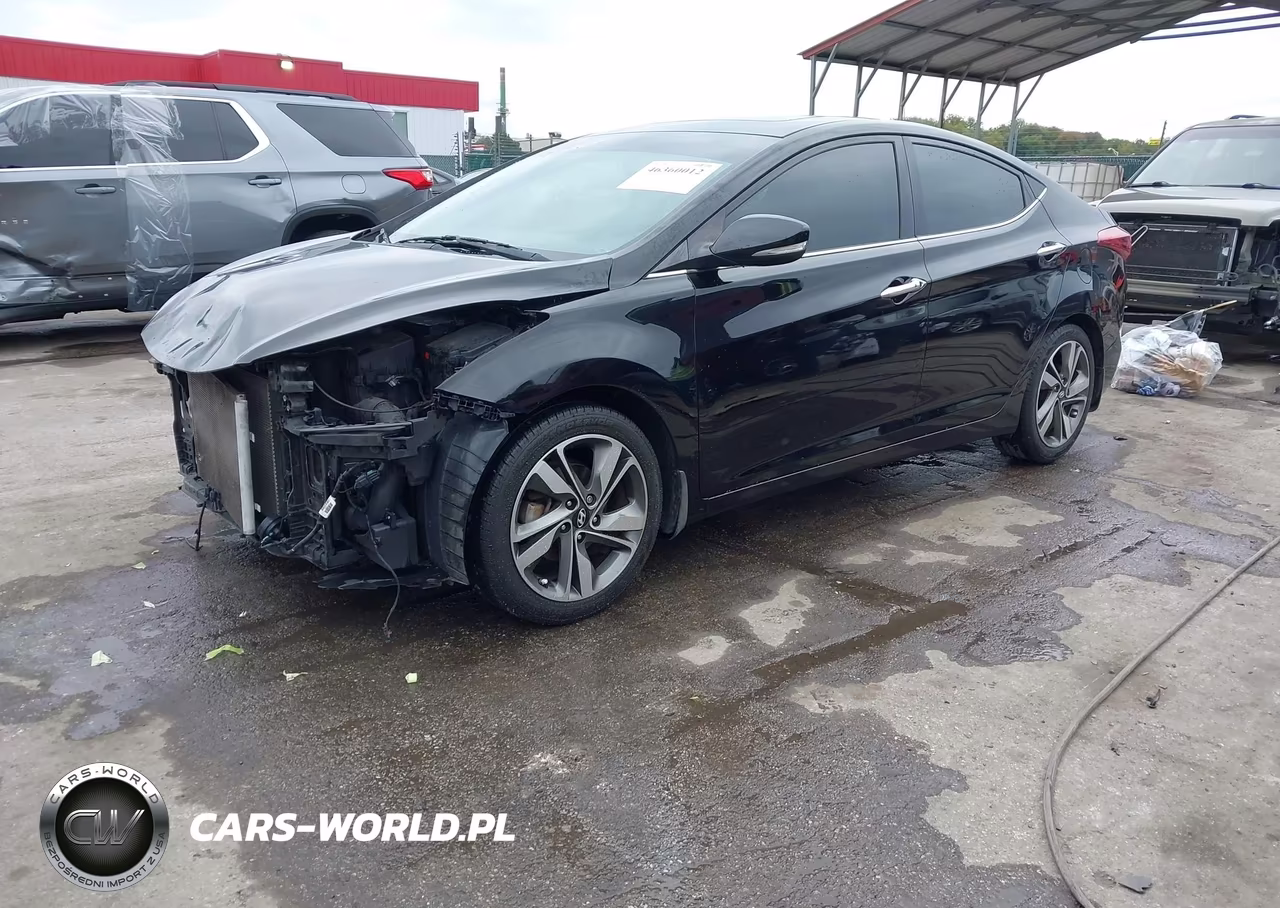 2015 Hyundai Elantra Limited VIN:5NPDH4AE8FH627259 - 2