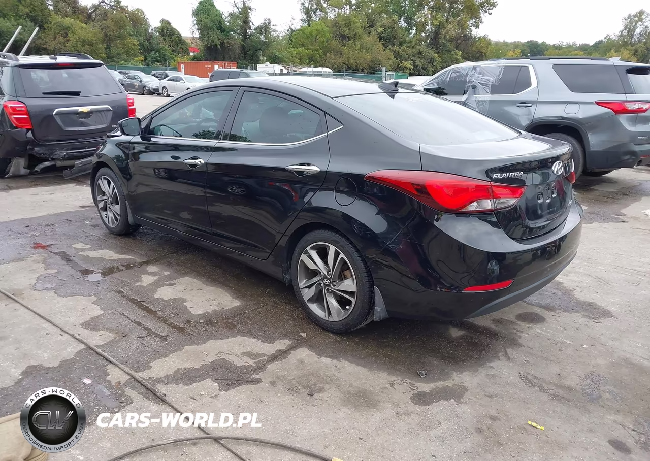 2015 Hyundai Elantra Limited VIN:5NPDH4AE8FH627259 - 3