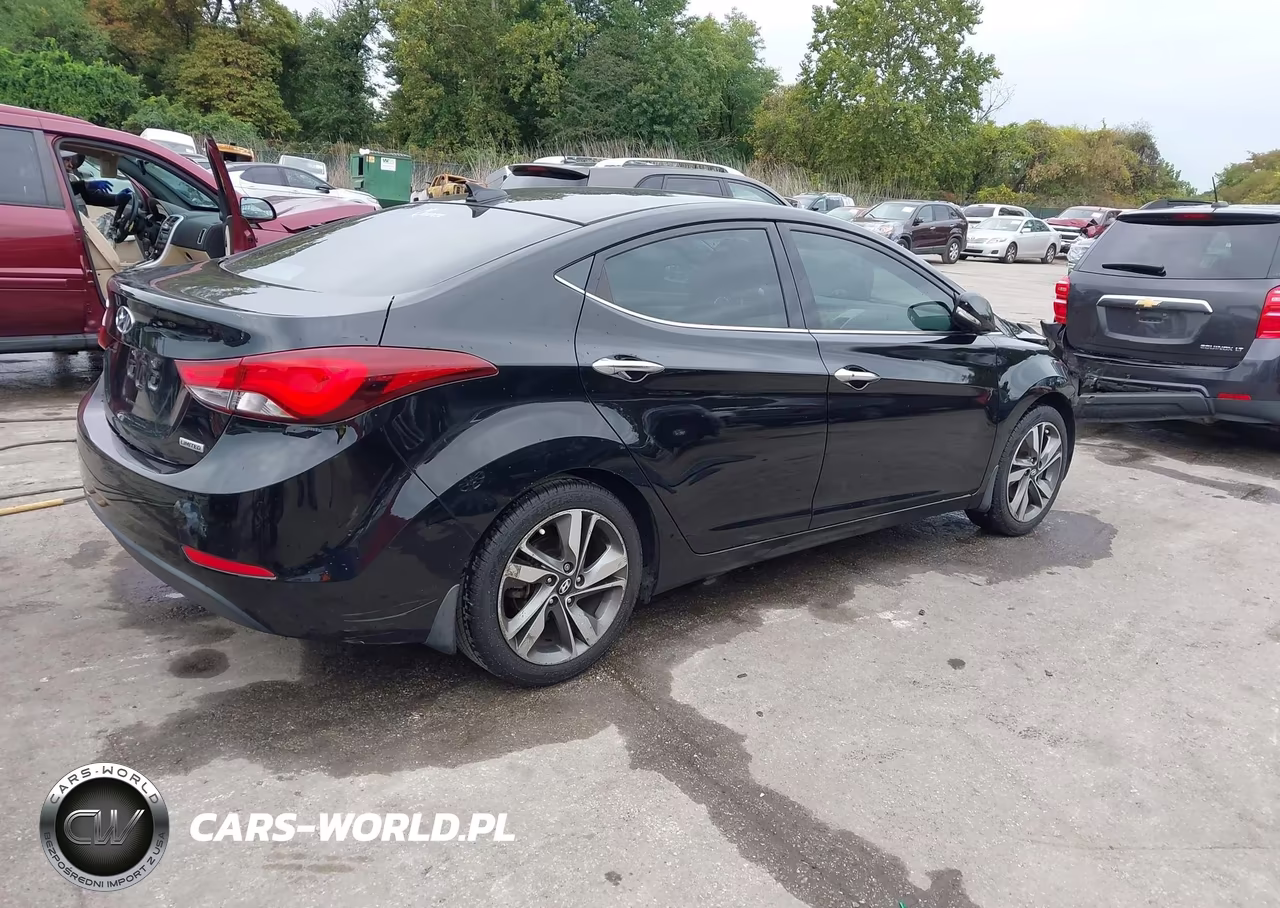 2015 Hyundai Elantra Limited VIN:5NPDH4AE8FH627259 - 4