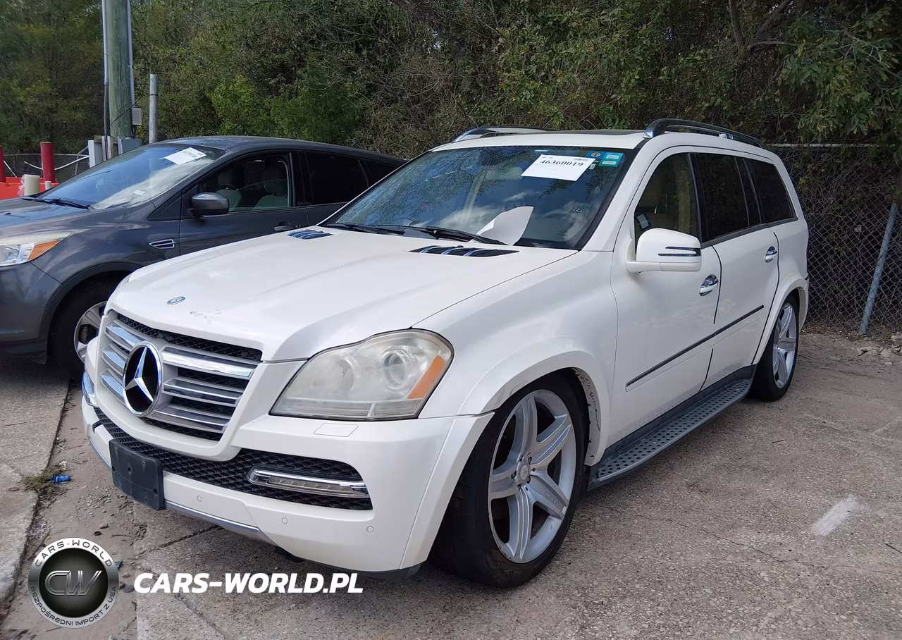 2012 Mercedes-Benz Gl 550 4Matic VIN:4JGBF8GE9CA784437 - 2