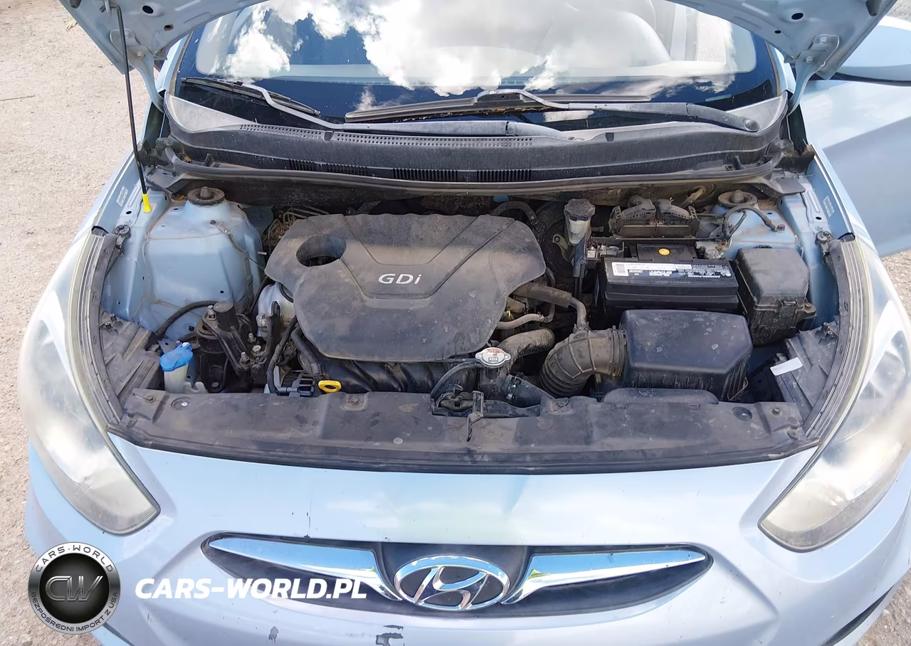 2014 Hyundai Accent Gls VIN:KMHCT4AE2EU611942 - 10