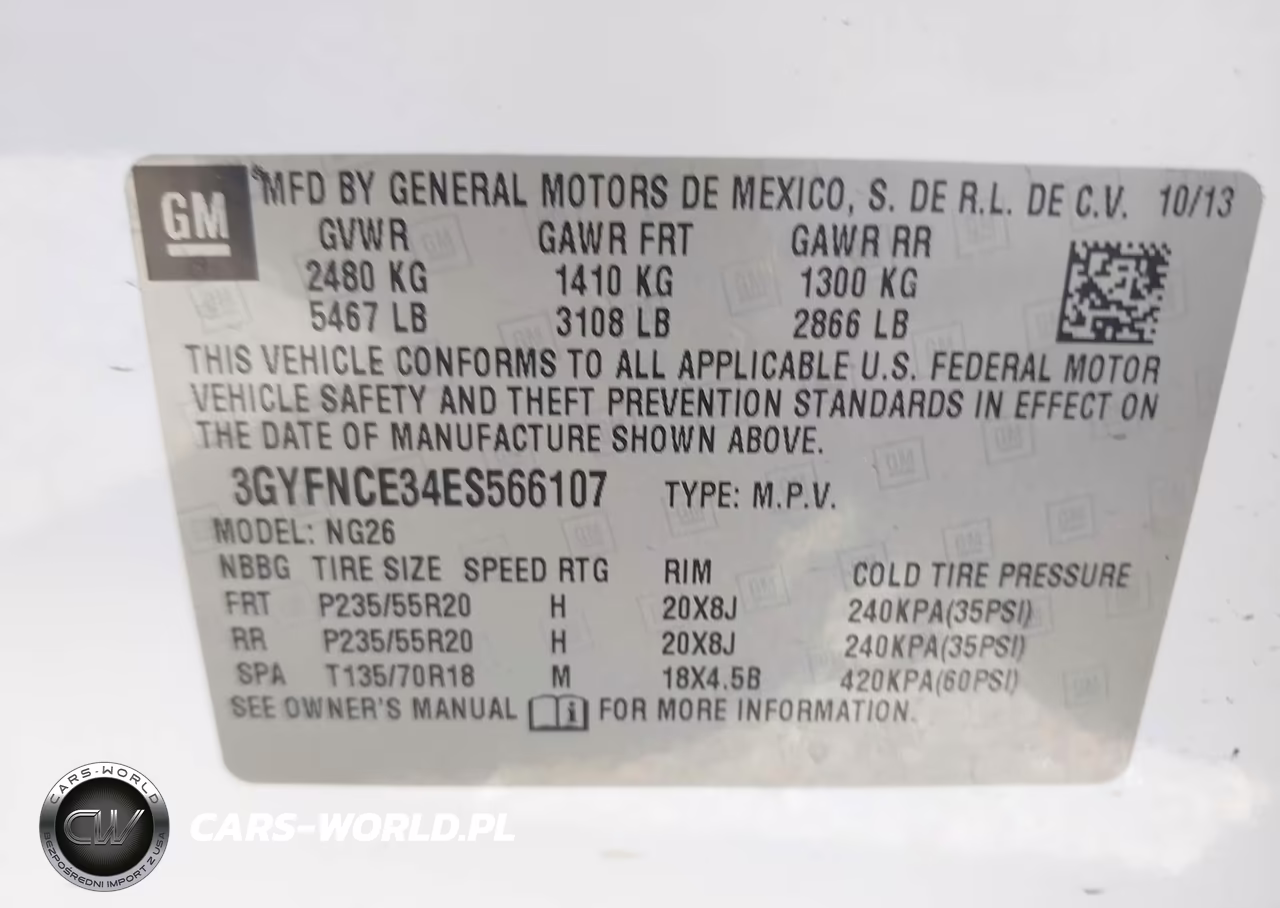 2014 Cadillac Srx Performance Collection VIN:3GYFNCE34ES566107 - 9