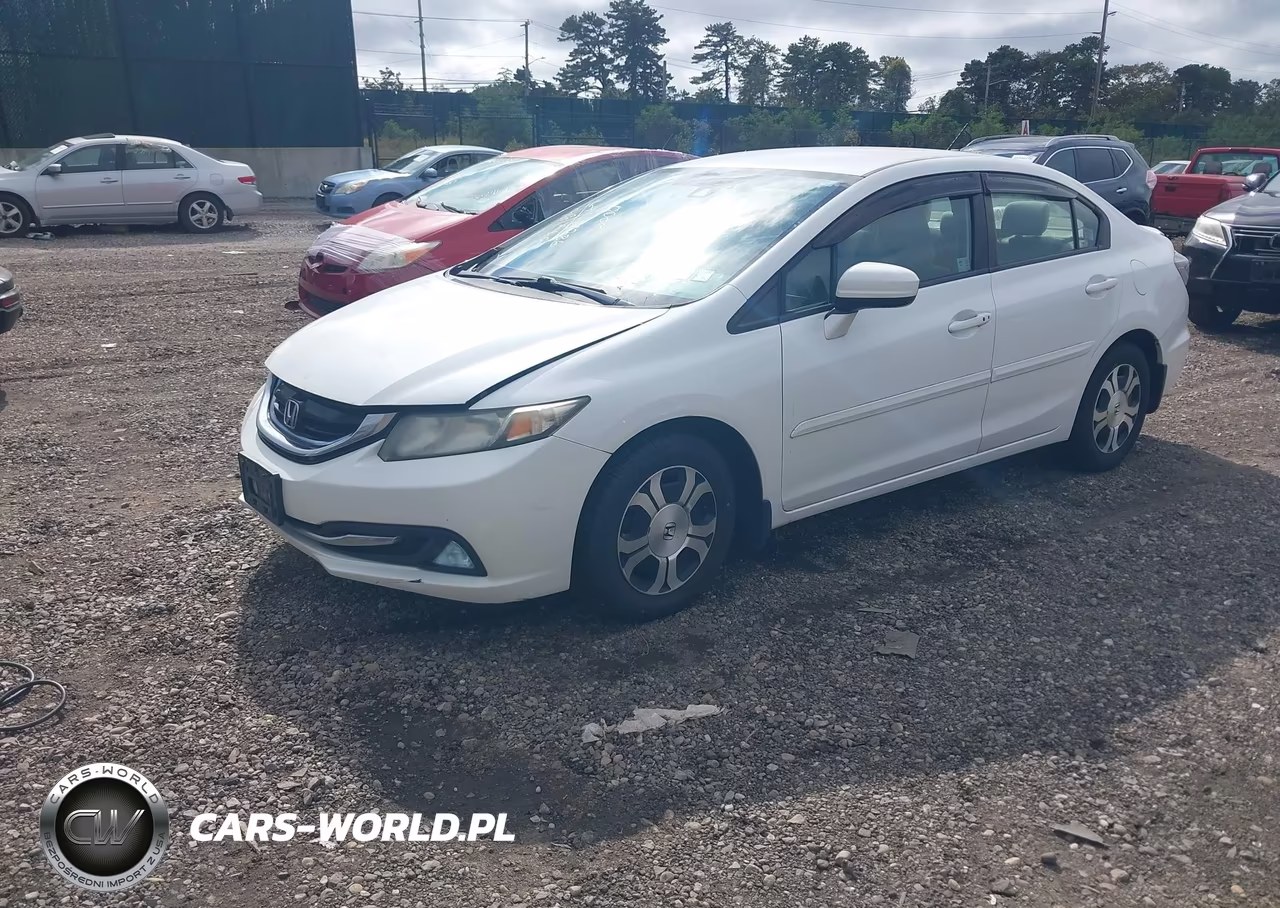 2014 Honda Civic Hybrid VIN:19XFB4F26EE201839 - 2