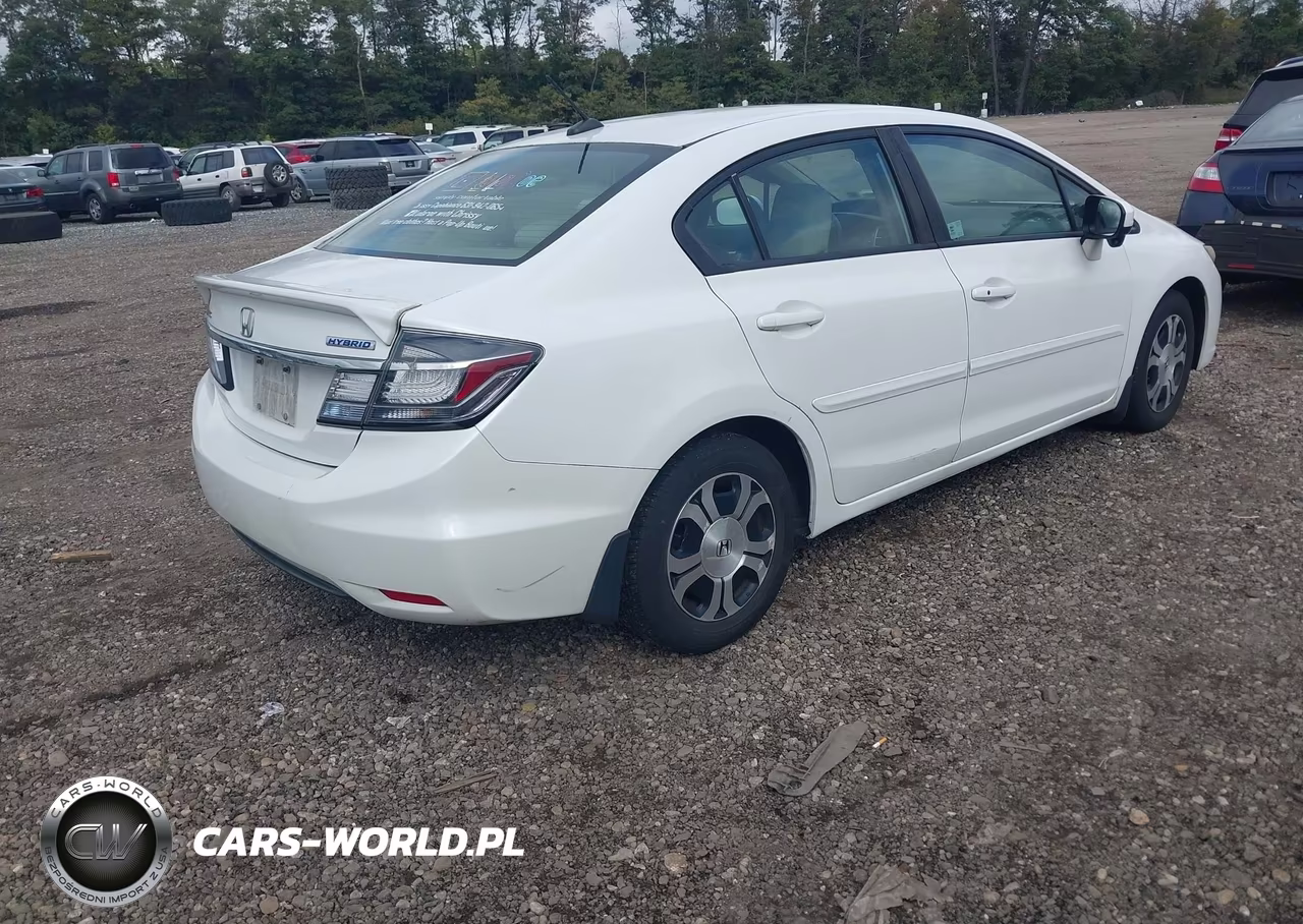 2014 Honda Civic Hybrid VIN:19XFB4F26EE201839 - 4