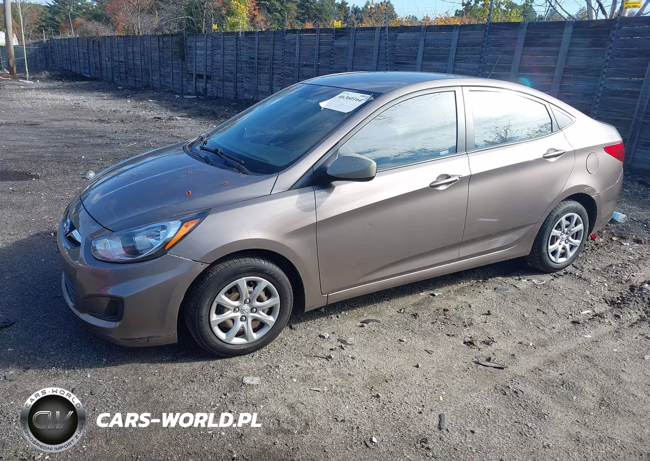 2012 Hyundai Accent Gls VIN:KMHCT4AE5CU254138 - 2